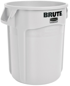 Rubbermaid Collecteur BRUTE 37,9 litres, en PP, gris