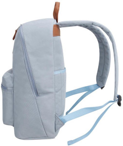 BESTLIFE School Sac à dos pour laptop COL-CAKE, bleu clair