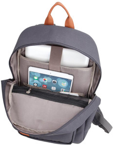 BESTLIFE School Sac à dos pour laptop COL-CAKE, bleu clair