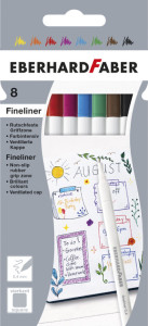 EBERHARD FABER Fineliner, 16er Kartonetui