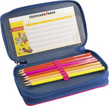 EBERHARD FABER Schüleretui Triple Decker Schmetterling EBERHARD FABER Schüleretui Triple Decker Schmetterling