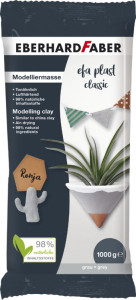 EBERHARD FABER Modelliermasse EFA Plast classic, weiß, 500 g