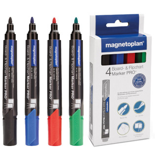 magnetoplan Marqueur pour tableau blanc et chevalet PRO+