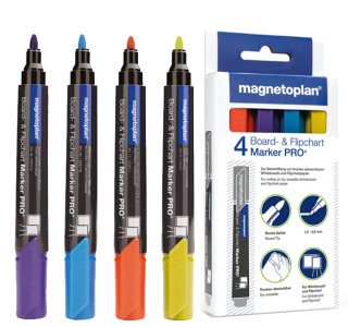 magnetoplan Marqueur pour tableau blanc et chevalet PRO+
