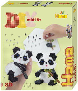 Hama Perles à repasser midi 3D 