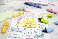 EBERHARD FABER Textmarker Mini Pastell NEW COLOURS, 6er Etui EBERHARD FABER Textmarker Mini Pastell NEW COLOURS, 6er Etui