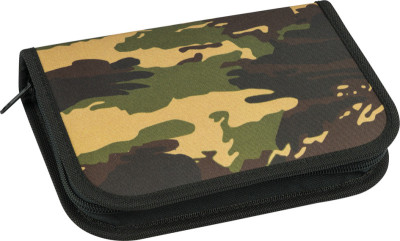 EBERHARD FABER Étui scolaire Camouflage, 32 pièces, gris