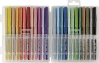 EBERHARD FABER Feutre à paillettes, boîte en plastique de 24 EBERHARD FABER Feutre à paillettes, boîte en plastique de 24