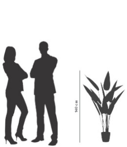 PAPERFLOW Plante artificielle 