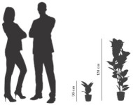 PAPERFLOW Plante artificielle PAPERFLOW Plante artificielle