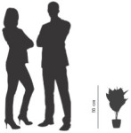PAPERFLOW Plante artificielle 