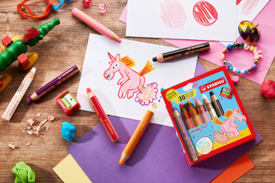 STABILO Multitalentstift woody 3 in 1, 6er Etui Tiger