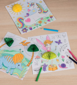 HEYDA Kit de coloriage 3D 