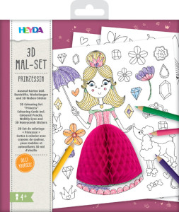 HEYDA Kit de coloriage 3D 
