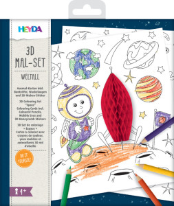 HEYDA Kit de coloriage 3D 