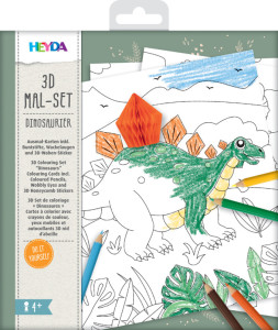 HEYDA Kit de coloriage 3D 