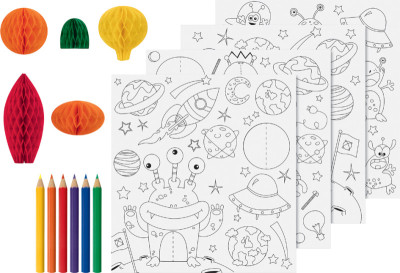 HEYDA Kit de coloriage 3D 