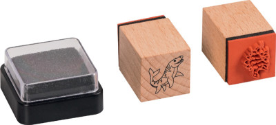 HEYDA Jeu de tampons à motif 