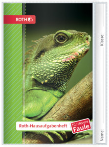 ROTH Hausaufgabenheft Tiere für clevere Faule 