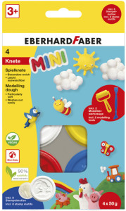 EBERHARD FABER Kit pâte à modeler Mini Kids, tons spéciaux