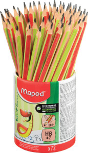 Maped Schreiblern-Bleistift KIDY learn, 72er Köcher