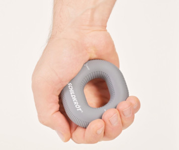 SCHILDKRÖT Ergo Handtrainer, 2er Set, blau / grau