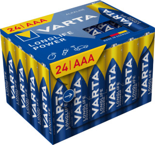 VARTA Alkaline Batterie Longlife Power, Micro AAA, 12er