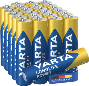 VARTA Alkaline Batterie Longlife Power, Micro AAA, 12er