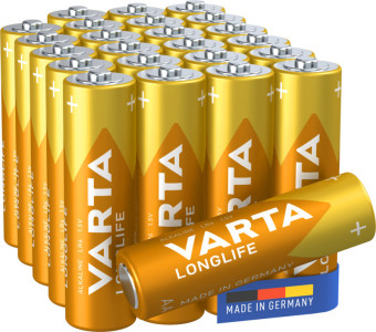 VARTA Alkaline Batterie Longlife, Mignon AA, 24er