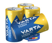 VARTA Alkaline Batterie Longlife Power, Baby (C), 2er