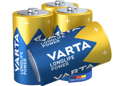 VARTA Alkaline Batterie Longlife Power, Mono (D), 2er