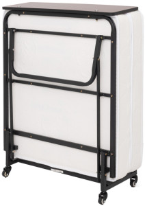 MOOR Lit pliant BETH, extra large, avec 4 roulettes