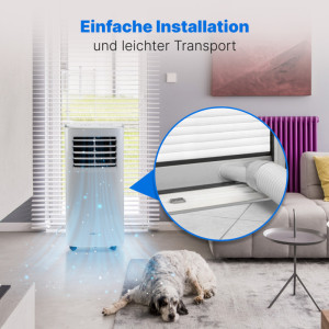 CLATRONIC Climatiseur CL 3831, blanc