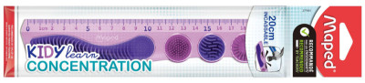 Maped Règle plate KIDY learn CONCENTRATION, 200 mm