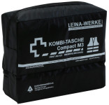 Sacoche combinée pour voiture LEINA Compact M3, contenu DIN 13164, noire Sacoche combinée pour voiture LEINA Compact M3, contenu DIN 13164, noire