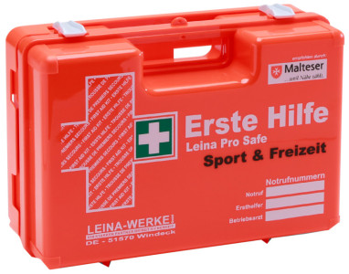 LEINA Erste-Hilfe-Koffer Pro Safe - Sport + Freizeit