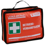LEINA Betriebsverbandtasche, Inhalt DIN 13157, orange LEINA Betriebsverbandtasche, Inhalt DIN 13157, orange