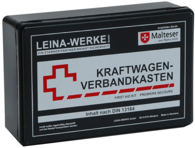 LEINA KFZ-Verbandkasten Unser Bester, Inhalt DIN 13164