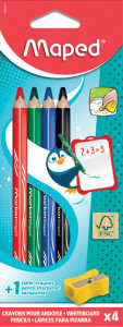Maped Whiteboard-Marker Marker'Peps, 4er Blister
