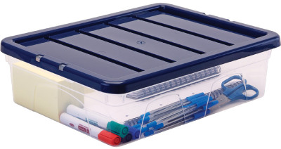 Fellowes Aufbewahrungsbox BANKERS BOX, 12 Liter, transparent
