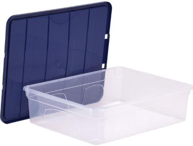 Fellowes Aufbewahrungsbox BANKERS BOX, 12 Liter, transparent
