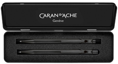 CARAN D'ACHE Set d'instruments d'écriture BLACK CODE, noir