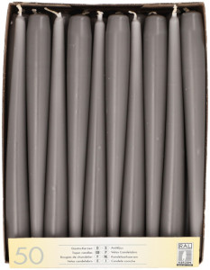 STARPAK Bougie de chandelier, 22 mm, pack de 50, orange