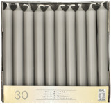 STARPAK Bougie de table, 21 mm, pack de 30, blanc STARPAK Bougie de table, 21 mm, pack de 30, blanc