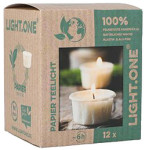 STARPAK Bougie chauffe-plat, diamètre: 42 mm, blanc STARPAK Bougie chauffe-plat, diamètre: 42 mm, blanc