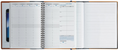 EXACOMPTA Agenda SAD 20S, 2025/2026, All in One Classic noir