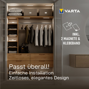 VARTA Lampe LED sous plan 