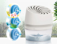 Pattex Déshumidificateur pour salle de bain AERO 360, blanc Pattex Déshumidificateur pour salle de bain AERO 360, blanc