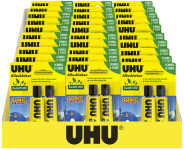 UHU Colle universelle ReNATURE SONIC, présentoir de 30 UHU Colle universelle ReNATURE SONIC, présentoir de 30