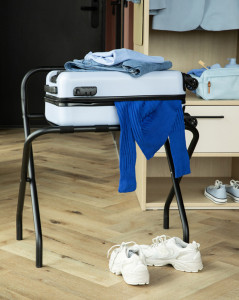 MOOR Porte-bagages MARY II, avec dos, noir